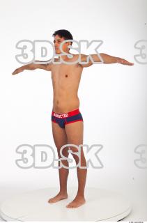 Whole body underwear t pose reference of Mack 0002